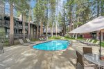 Mammoth Lakes Condo Rental Sunshine Village Pool Area
